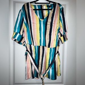 Multi colored Blouse, Size 18